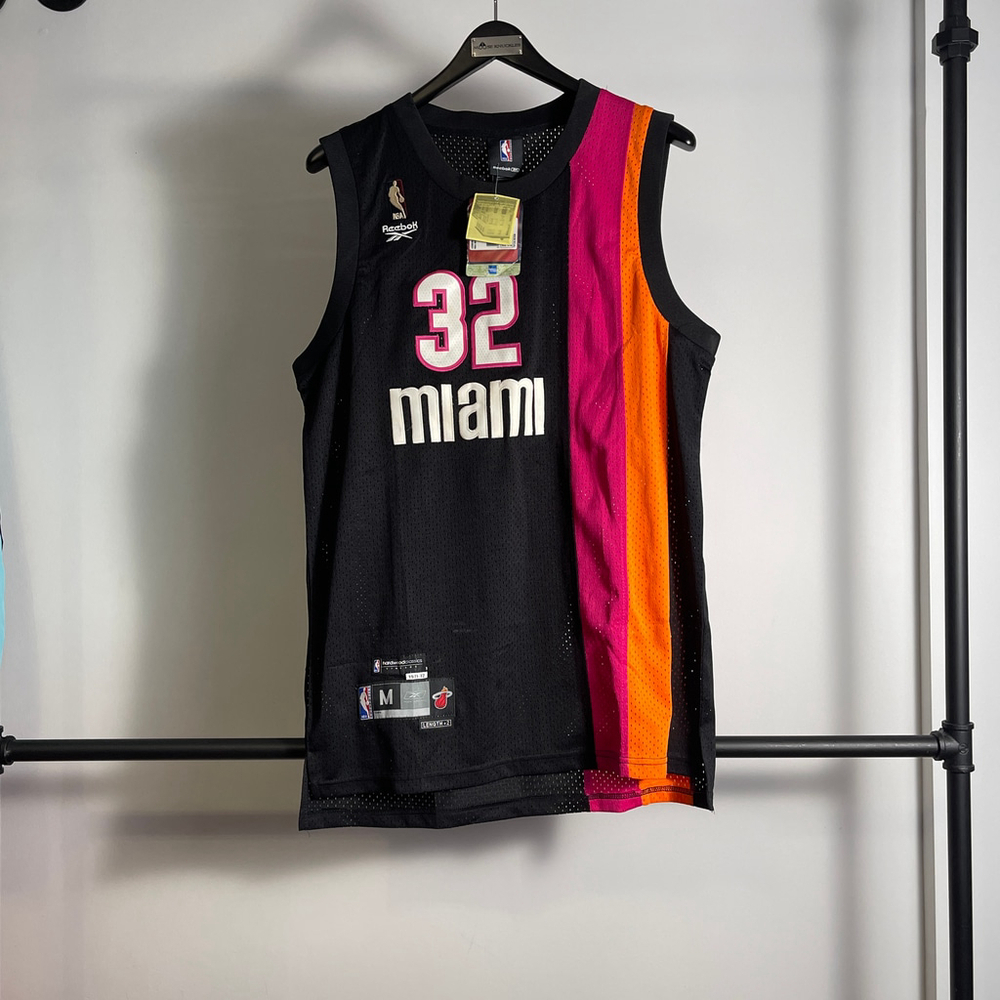 Men's Reebok NBA Miami Heat hardwood classic O'Neal Jersey Size M